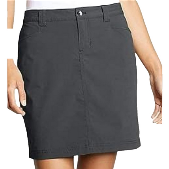 Eddie Bauer Flex On Fabric Stretch Material Skort Size 10 - Picture 1 of 8